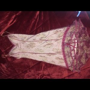 Betsey Johnson strappy Lace dress